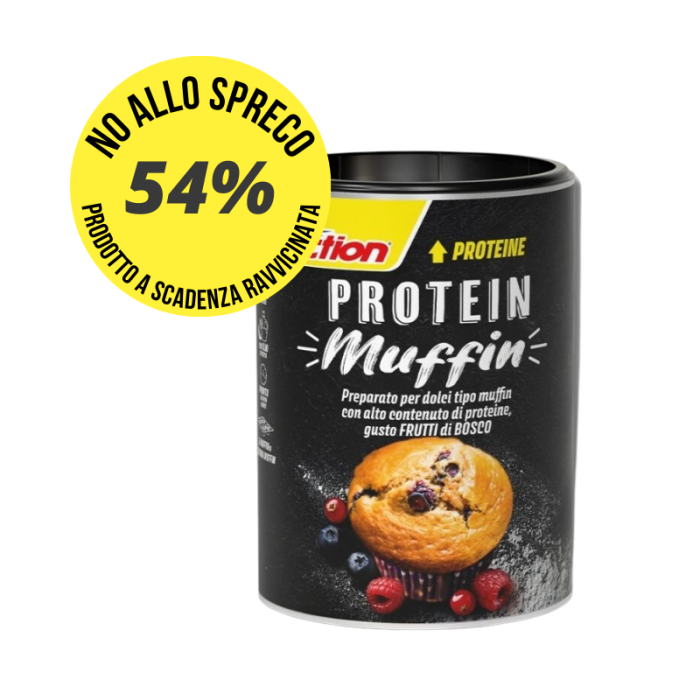 Pro Action Protein muffin gusto frutti di bosco 250gr, PRO ACTION