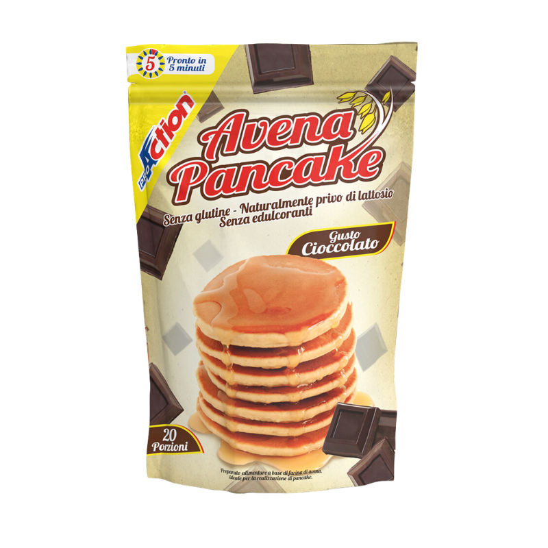Pro Action Avena pancake gusto cioccolato 1kg, PRO ACTION