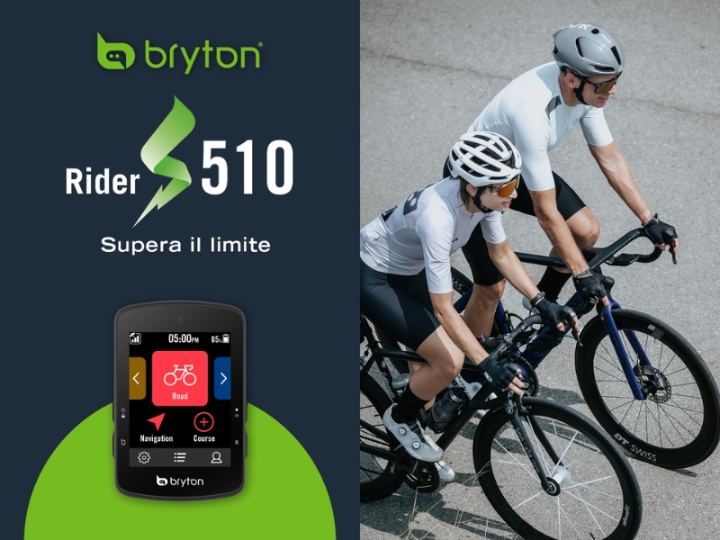 Nuovo Ciclocomputer Bryton Rider S510