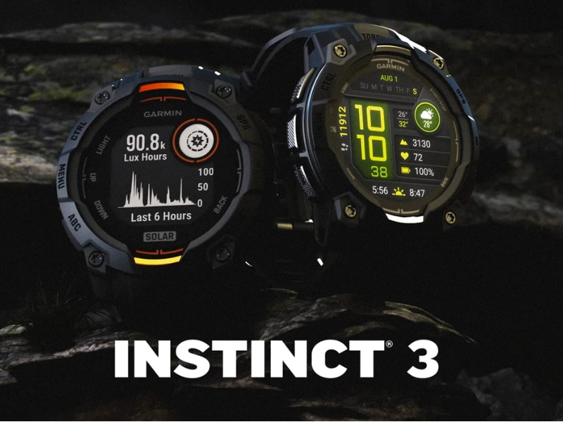 NUOVO GARMIN INSTINCT 3: Lo Smartwatch outdoor con display AMOLED