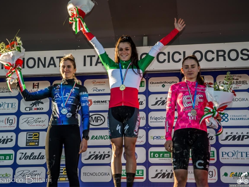 Team Cingolani Specialized: Carlotta Borello è Campionessa Italiana di Ciclocross!